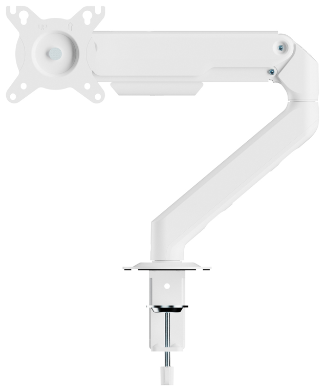 AISENS Soporte de Mesa Eco Contrapeso Giratorio e Inclinable para Monitor/TV 9kg (3 PIVOTES. 1 BRAZO) de 17-32. Blanco - detalle