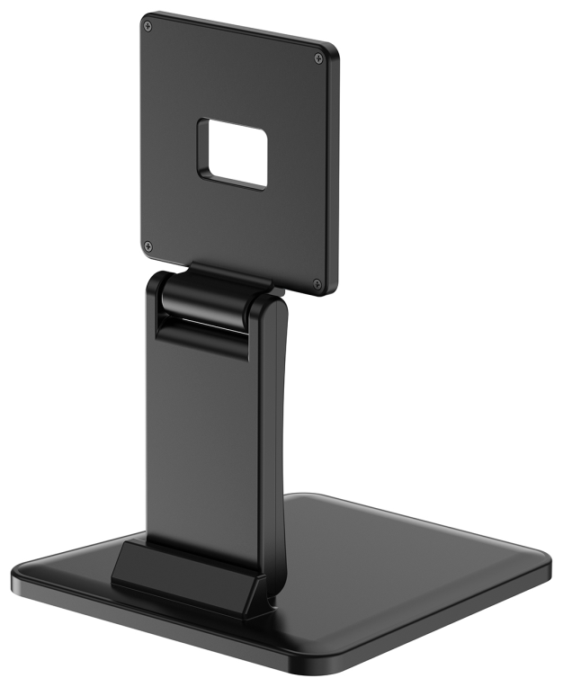 AISENS Soporte de Mesa Eco Inclinable para Monitor/POS 6.5kg de 10"-27". Negro - detalle