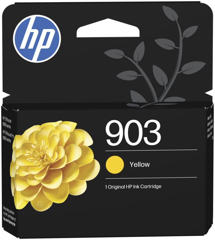 HP Cartucho de tinta Original 903 amarillo - detalle
