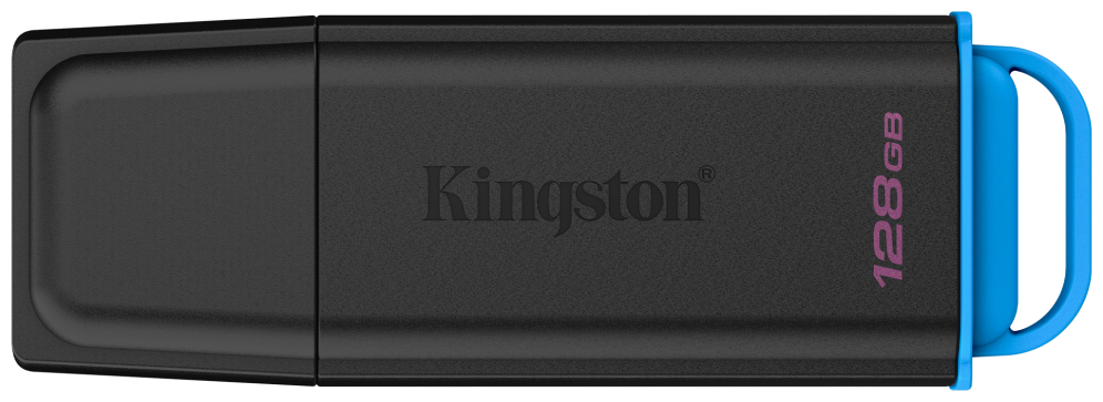 Kingston Technology DataTraveler 128GB Portátil USB 3.2 Gen 1 Exodia Negro + Azul - detalle
