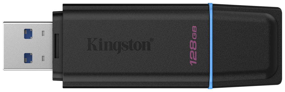 Kingston Technology DataTraveler 128GB Portátil USB 3.2 Gen 1 Exodia Negro + Azul - detalle