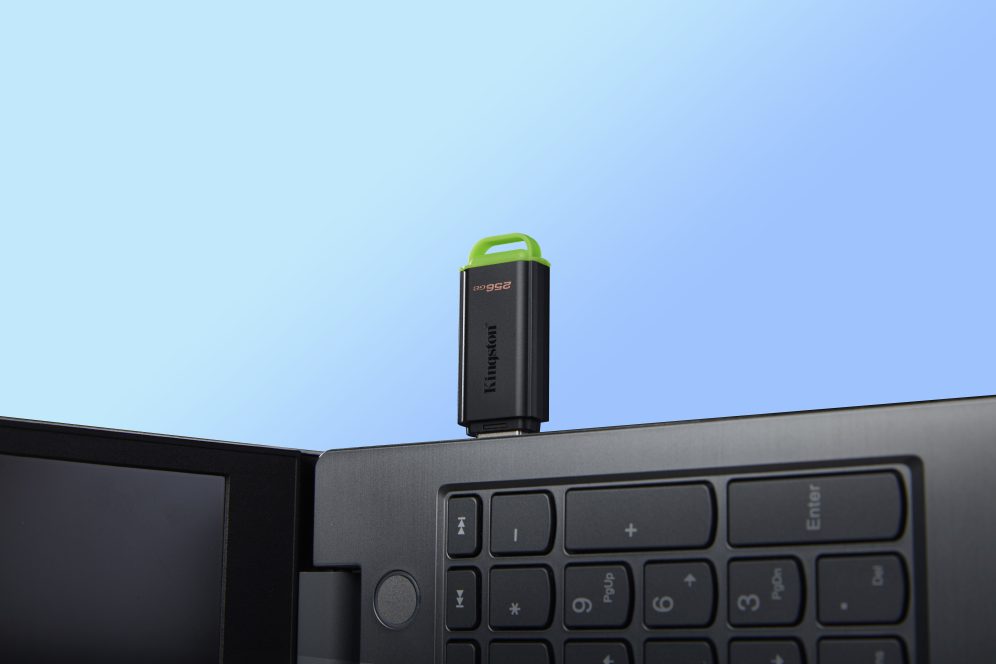 Kingston Technology DataTraveler 256GB Portátil USB 3.2 Gen 1 Exodia Negro + Verde - detalle