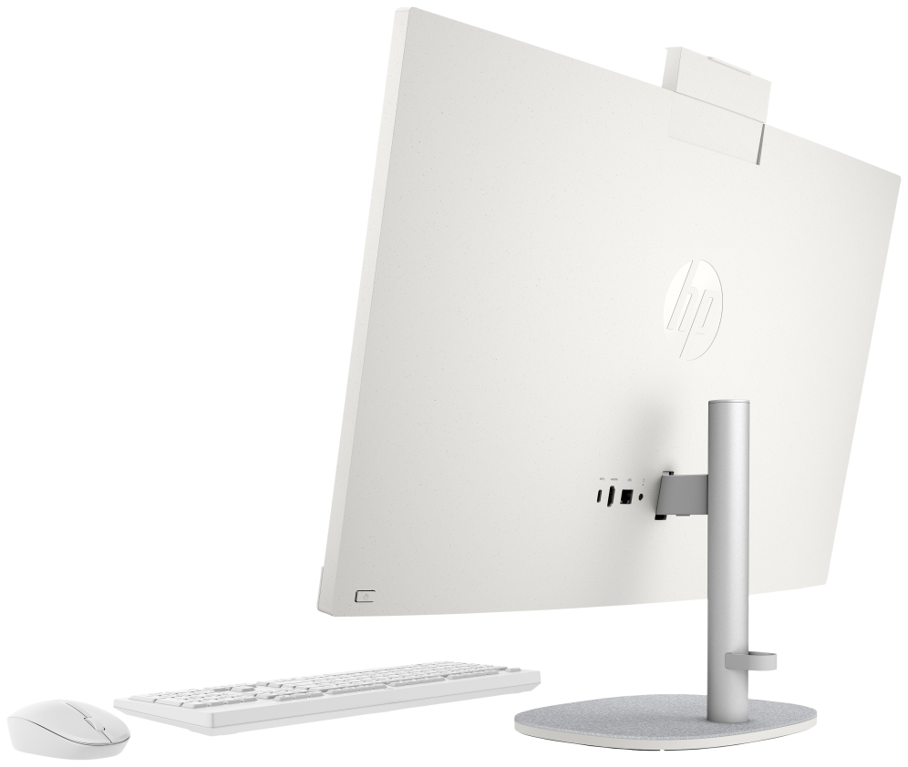 HP All-in-One 27-cr0090ns Intel® Core™ i5 i5-1335U 68.6 cm (27") 1920 x 1080 Pixeles PC todo en uno 16 GB DDR4-SDRAM 512 GB SSD FreeDOS Wi-Fi 6 (802.11ax) Blanco - detalle