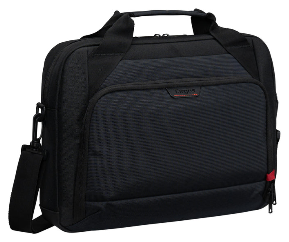 Targus EcoSmart 35.6 cm (14") Maletín Negro. Rojo - detalle