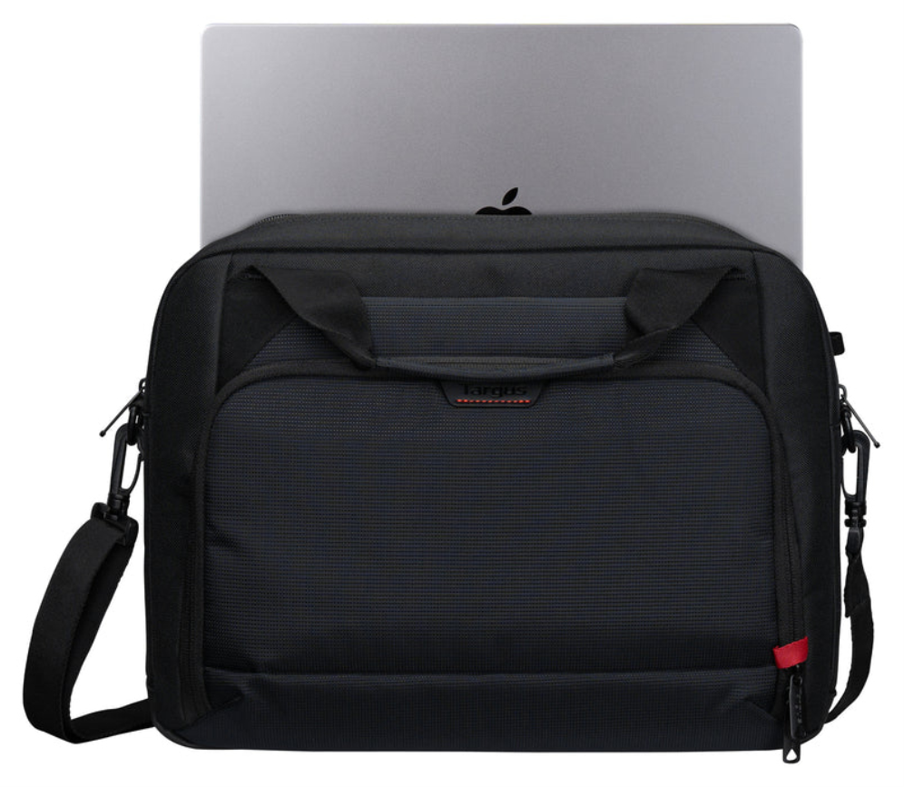 Targus EcoSmart 35.6 cm (14") Maletín Negro. Rojo - detalle