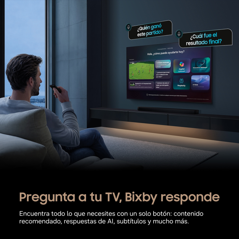 Samsung TV 55" 4K Micro RGB R85H Vision AI Smart TV (2026) - detalle