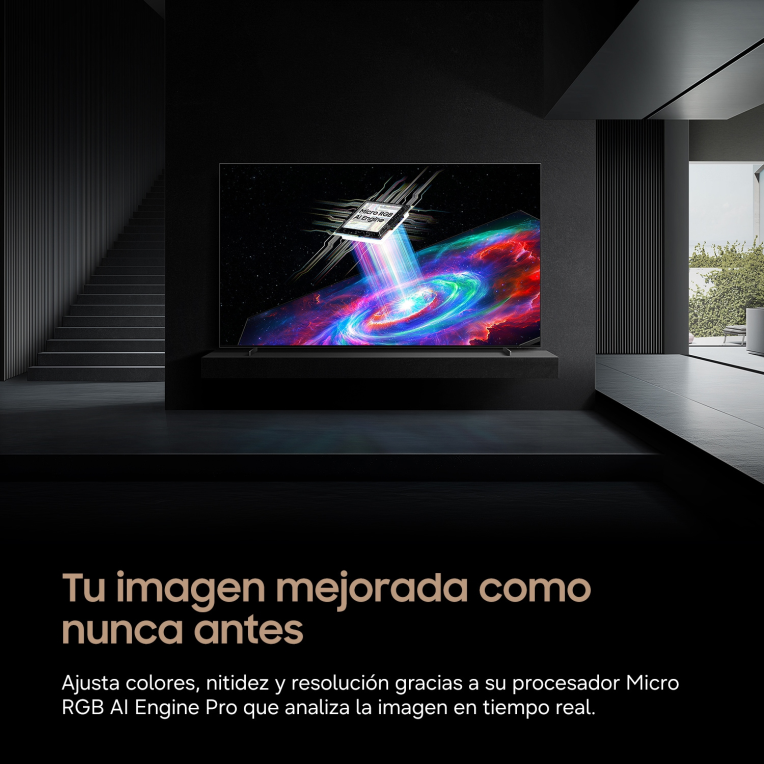 Samsung TV 55" 4K Micro RGB R85H Vision AI Smart TV (2026) - detalle