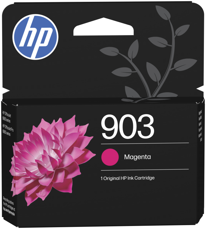 HP Cartucho de tinta Original 903 magenta - detalle