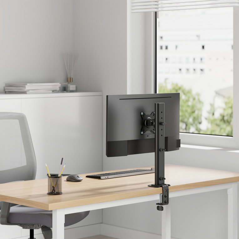 AISENS Soporte de Mesa Eco Giratorio e Inclinable para Monitor/TV 12kg de 17-34. Negro - detalle