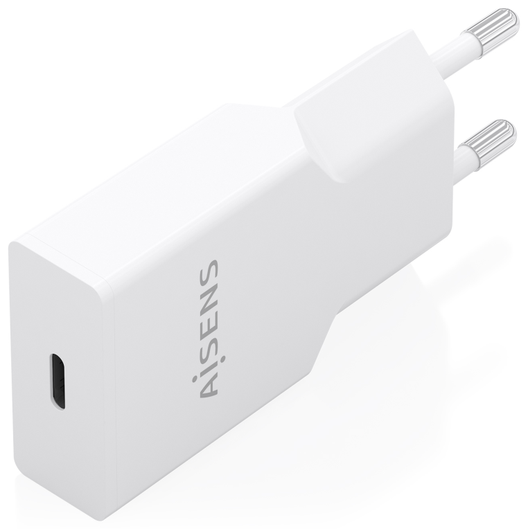 AISENS Cargador Ultra Delgado GaN 30W. 1xUSB-C PD3.0. Blanco - detalle