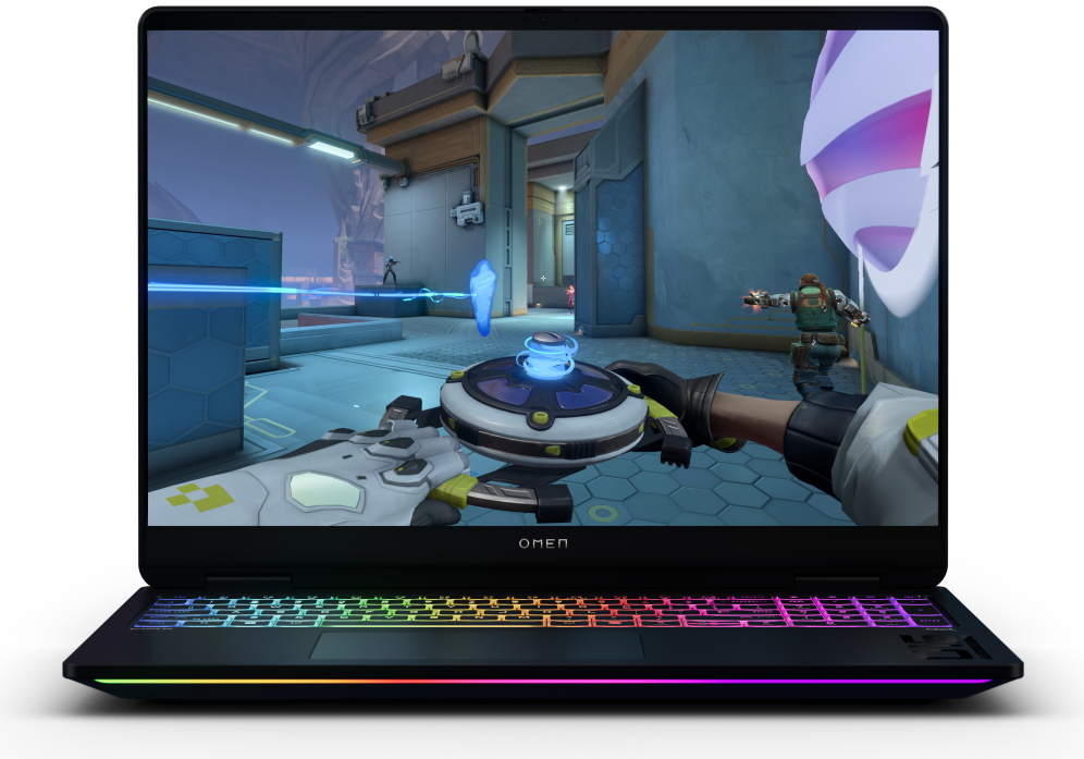 HP OMEN MAX Gaming 16-ak0001ns Copilot+ PC AMD Ryzen AI 9 375 Portátil 40.6 cm (16") WQXGA 32 GB DDR5-SDRAM 1 TB SSD NVIDIA GeForce RTX 5070 Ti Wi-Fi 7 (802.11be) Windows 11 Home Negro - detalle
