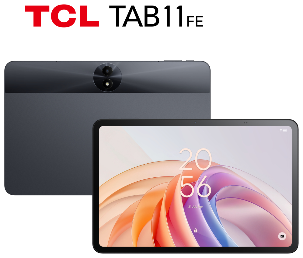 TCL TAB 11 FE Mediatek 128 GB 27.9 cm (11") 4 GB Wi-Fi 5 (802.11ac) Android 14 Gris - detalle
