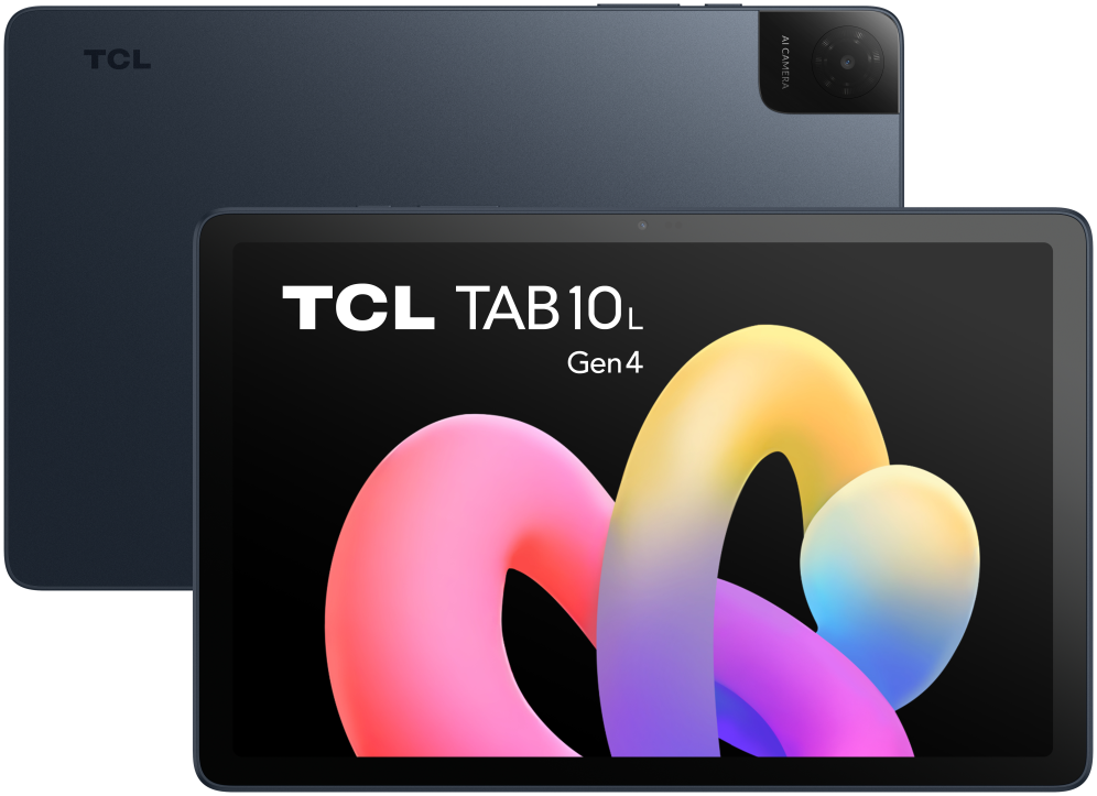 TCL TAB 10L Gen 4 Mediatek 64 GB 25.6 cm (10.1") 4 GB Wi-Fi 5 (802.11ac) Android 15 Antracita - detalle