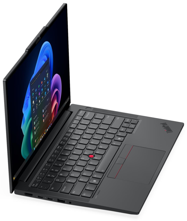 Lenovo ThinkPad E14 Gen 8 (Intel) Copilot+ PC Intel Core Ultra 5 325 Portátil 35.6 cm (14") WUXGA 16 GB DDR5-SDRAM 512 GB SSD Wi-Fi 7 (802.11be) Windows 11 Pro Español Negro - detalle