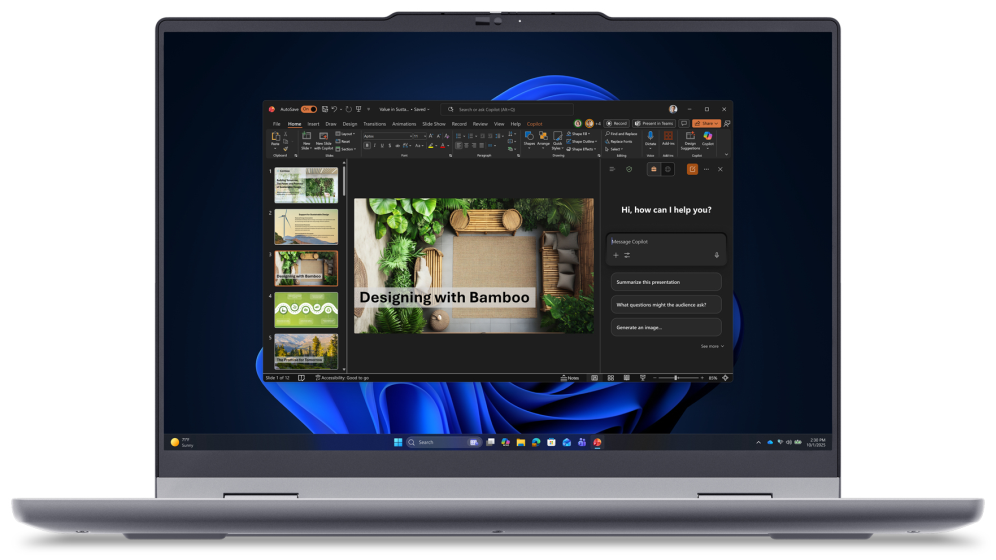 Lenovo ThinkBook 14 2-in-1 G6 IPL Copilot+ PC Intel Core Ultra 5 325 Híbrido (2-en-1) 35.6 cm (14") Pantalla táctil WUXGA 16 GB DDR5-SDRAM 512 GB SSD Wi-Fi 7 (802.11be) Windows 11 Pro Gris Español - detalle
