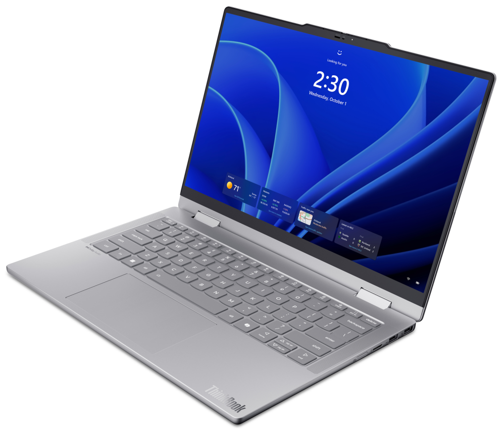 Lenovo ThinkBook 14 2-in-1 G6 IPL Copilot+ PC Intel Core Ultra 5 325 Híbrido (2-en-1) 35.6 cm (14") Pantalla táctil WUXGA 16 GB DDR5-SDRAM 512 GB SSD Wi-Fi 7 (802.11be) Windows 11 Pro Gris Español - detalle