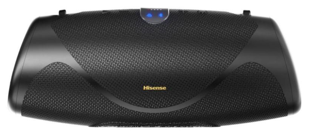 Hisense 20019369 altavoz portátil o de fiesta Altavoz portátil estéreo Negro 140 W - detalle