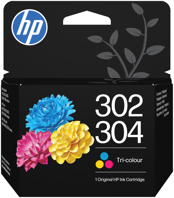 HP Cartucho de Tinta Original 302/304 tricolor - detalle