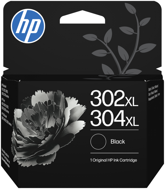 HP Cartucho de Tinta Original 302XL/304XL negro - detalle