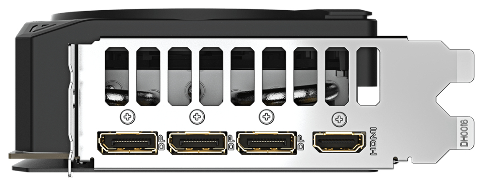 GIGABYTE GeForce RTX 5080 WINDFORCE OC SFF 16G – Tarjeta gráfica. 16GB GDDR7. 256bit. PCI-E 5.0. 2670MHz Core Clock. 3 × DP 2.1b. 1 × HDMI 2.1b. DLSS 4. GV-N5080WF3OCV2-16GD - detalle