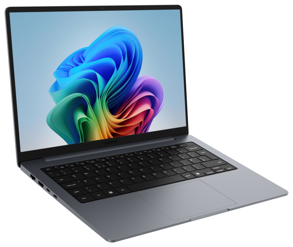 Samsung Galaxy Book6 Copilot+ PC Intel Core Ultra 7 355 Portátil 35.6 cm (14") WUXGA 16 GB LPDDR5x-SDRAM 512 GB SSD Wi-Fi 6E (802.11ax) Windows 11 Pro Gris Italiano - detalle