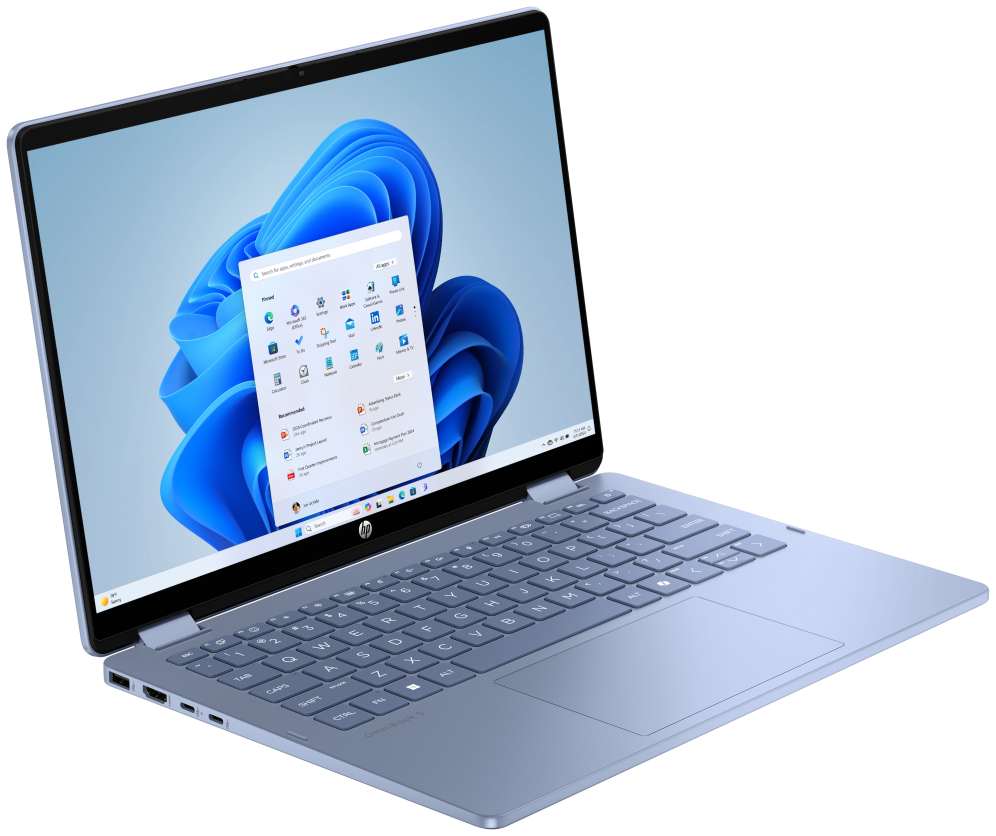 HP 14-FP0007NSX ULTRA 5 325 512GB 16GB 14.0IN WIN11 120U 35.6 cm (14") Pantalla táctil 2K LPDDR5-SDRAM SSD Wi-Fi 6 (802.11ax) Windows 11 Home Azul - detalle