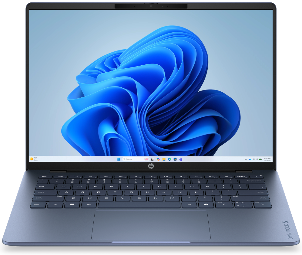 HP 14-HK0000NSX CORE 7 150U 512GB 16GB 14.0IN WIN11 120U Portátil 35.6 cm (14") 2K LPDDR5x-SDRAM SSD Wi-Fi 6 (802.11ax) Windows 11 Home Azul - detalle