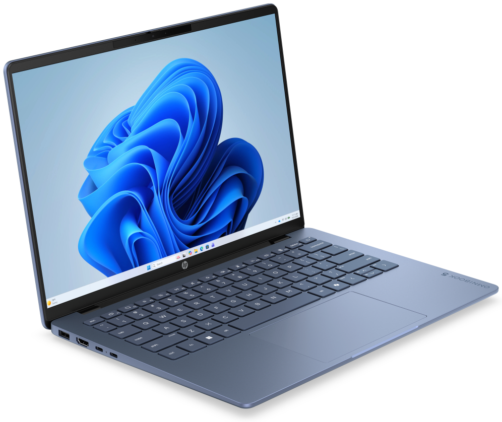 HP 14-HK0000NSX CORE 7 150U 512GB 16GB 14.0IN WIN11 120U Portátil 35.6 cm (14") 2K LPDDR5x-SDRAM SSD Wi-Fi 6 (802.11ax) Windows 11 Home Azul - detalle