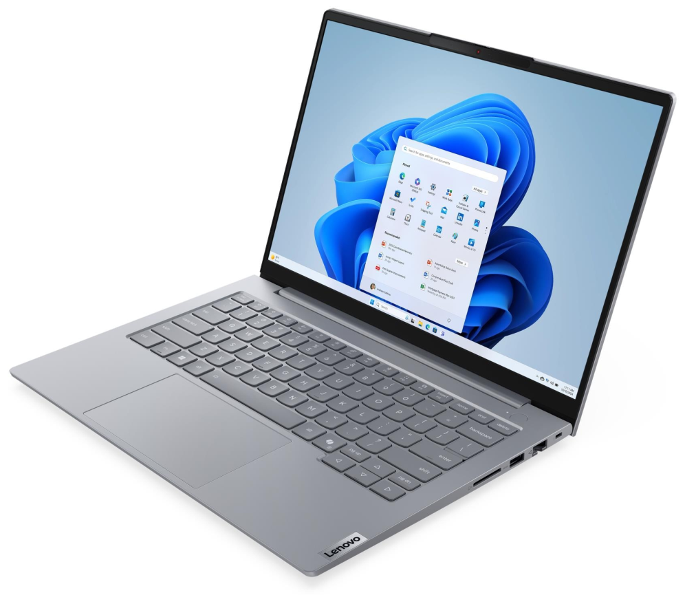 Lenovo ThinkBook 14 G9 IRL Intel Core 7 240H Portátil 35.6 cm (14") WUXGA 16 GB DDR5-SDRAM 512 GB SSD Wi-Fi 7 (802.11be) Windows 11 Pro Gris Español - detalle