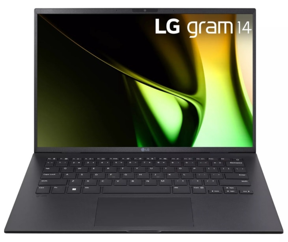 LG Gram 14" Intel Core Ultra 5 115U Portátil 35.6 cm (14") WUXGA 16 GB LPDDR5x-SDRAM 512 GB SSD Wi-Fi 6E (802.11ax) Windows 11 Home Negro - detalle