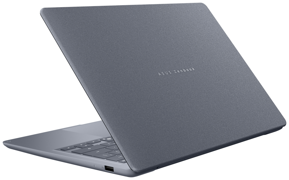 ASUS Zenbook 14 OLED UX3480AA-SU535W - Ordenador Portátil " WQXGA+ 120Hz (Intel Core Ultra 7 355. 24GB RAM. 512GB SSD. Graphics. Windows 11 Home) Azul ártico - Teclado QWERTY español - detalle