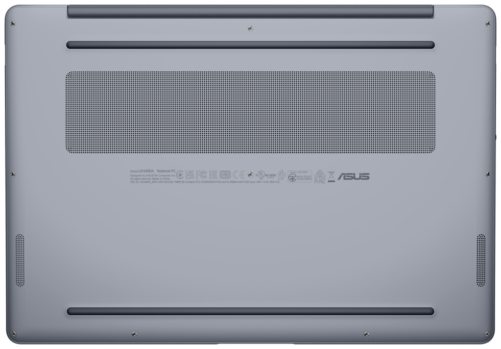 ASUS Zenbook 14 OLED UX3480AA-SU535W - Ordenador Portátil " WQXGA+ 120Hz (Intel Core Ultra 7 355. 24GB RAM. 512GB SSD. Graphics. Windows 11 Home) Azul ártico - Teclado QWERTY español - detalle