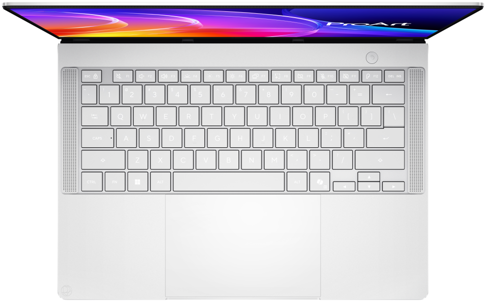 ASUS ProArt OLED H7407BA-SM003W - Ordenador Portátil 14" WQXGA+ 120Hz (NVIDIA Grace 20-Core NVIDIA Grace. 32GB RAM. 1TB SSD. Blackwell RTX. Windows 11 Home) Blanco Neo - Teclado QWERTY español - detalle