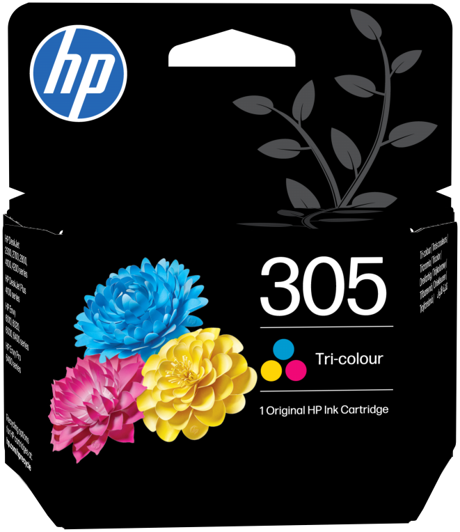 HP Cartucho de tinta Original 305 tricolor - detalle