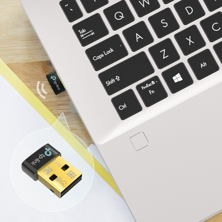 TP-Link Bluetooth 6.0 Nano USB Adapter aparato USB Negro - detalle