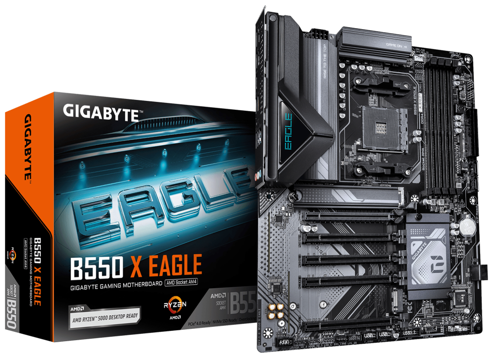 GIGABYTE B550 X EAGLE Placa Base - detalle