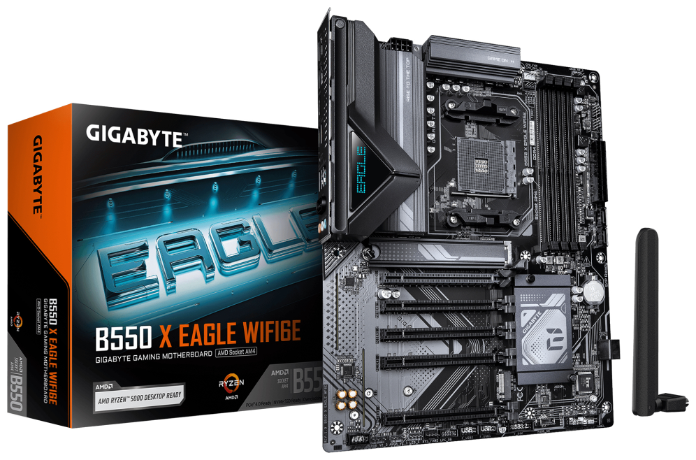 GIGABYTE B550 X EAGLE WIFI6E Placa Base - detalle
