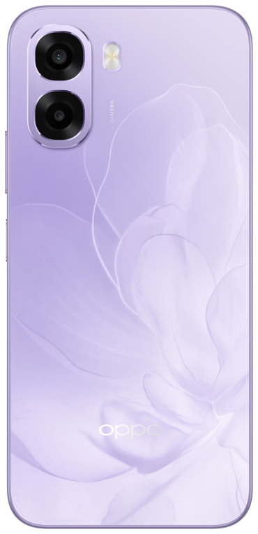 OPPO A6x 5G 17.1 cm (6.75") SIM doble Android 15 USB Tipo C 6 GB 256 GB 6100 mAh Violeta - detalle