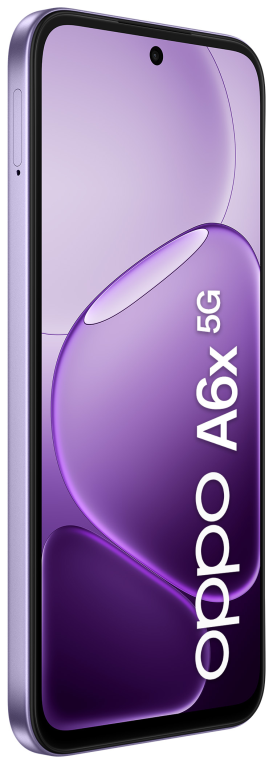 OPPO A6x 5G 17.1 cm (6.75") SIM doble Android 15 USB Tipo C 6 GB 256 GB 6100 mAh Violeta - detalle