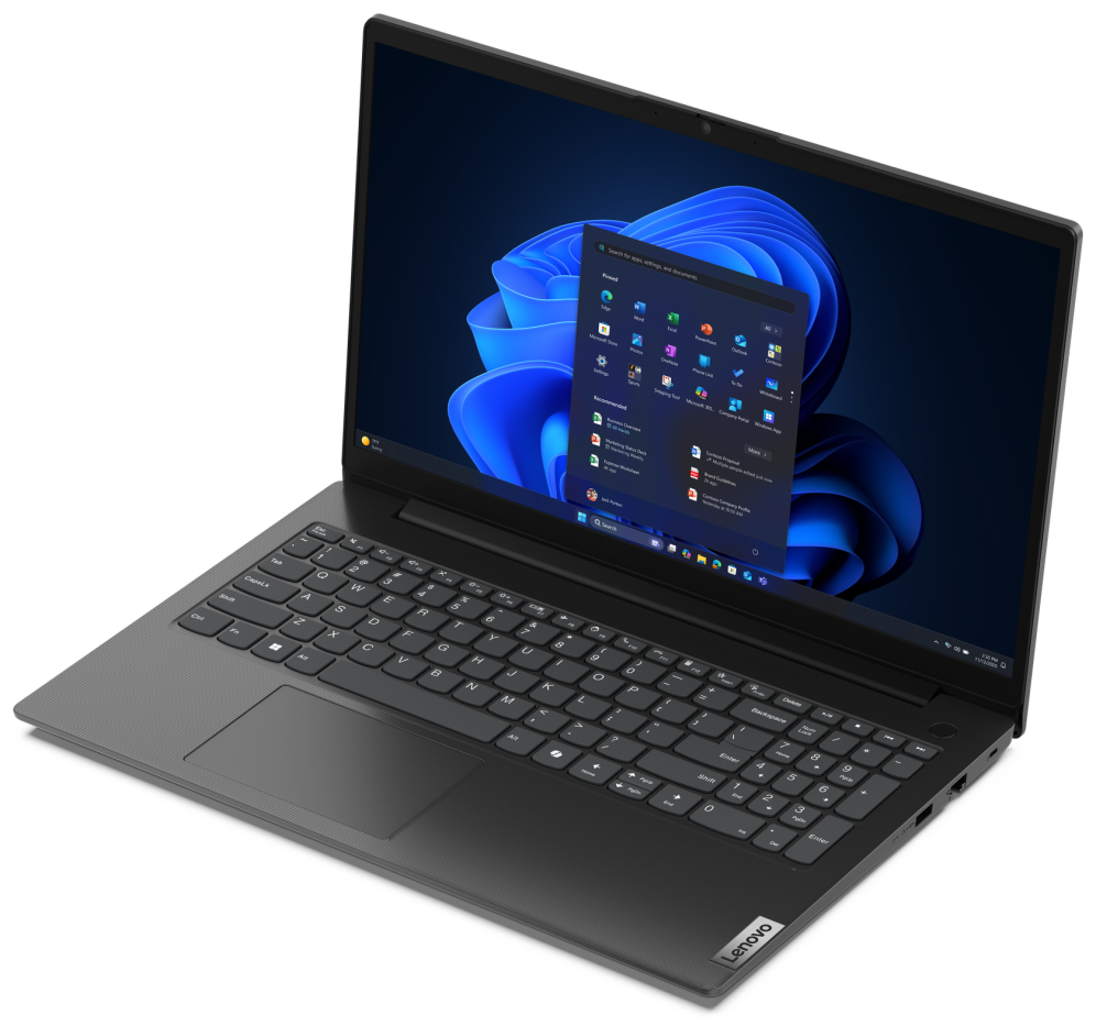 Lenovo V15 G6 ARP AMD Ryzen™ 5 150 Portátil 39.6 cm (15.6") Full HD 16 GB DDR5-SDRAM 512 GB SSD Wi-Fi 6 (802.11ax) Negro Español - detalle