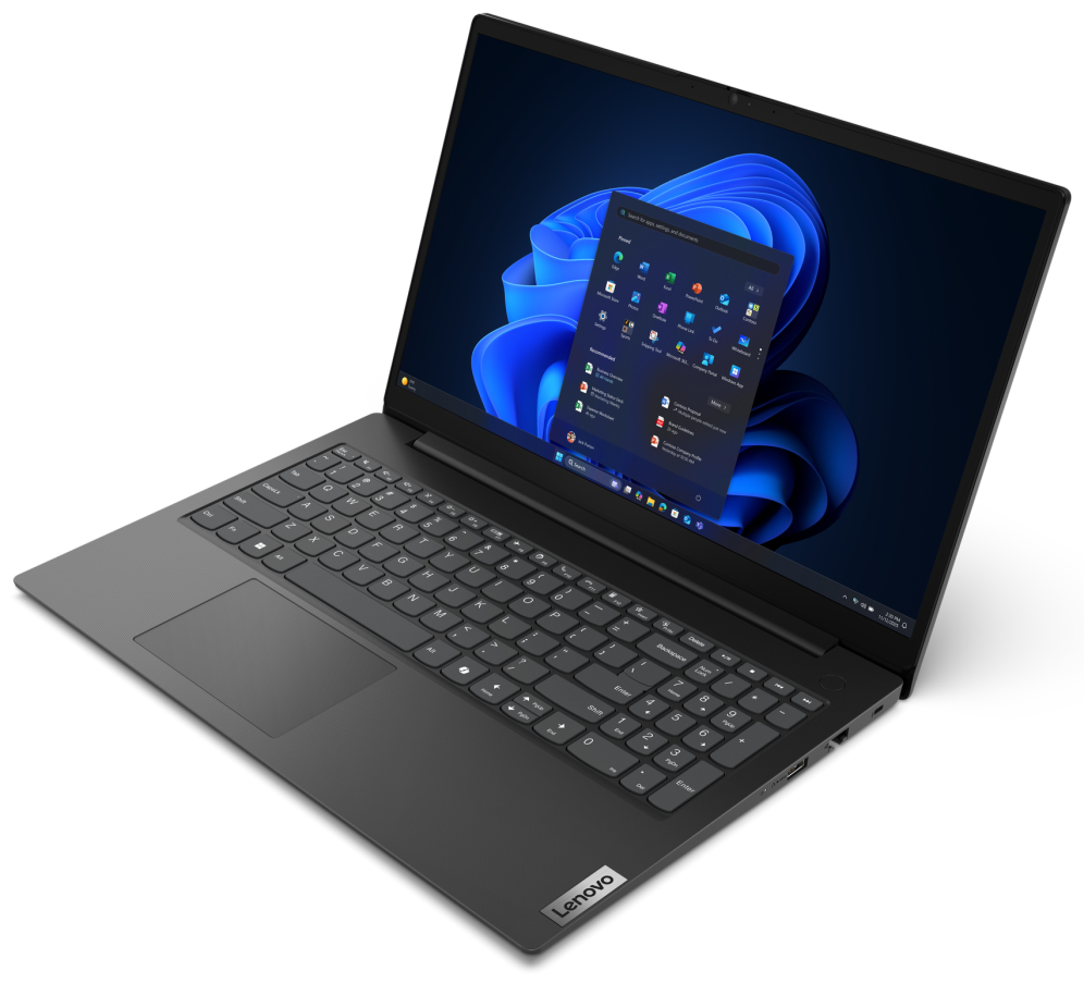 Lenovo V15 G6 ARP AMD Ryzen™ 5 150 Portátil 39.6 cm (15.6") Full HD 16 GB DDR5-SDRAM 512 GB SSD Wi-Fi 6 (802.11ax) Negro Español - detalle