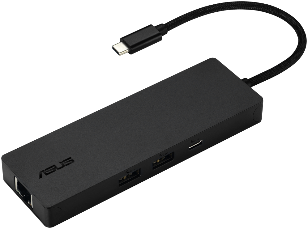 ASUS DC210 USB 3.2 Gen 1 (3.1 Gen 1) Type-C 5000 Mbit/s Negro - detalle