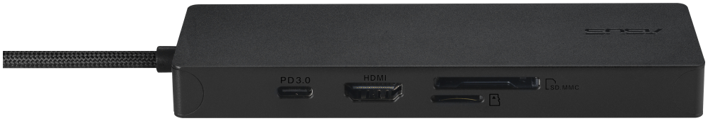 ASUS DC210 USB 3.2 Gen 1 (3.1 Gen 1) Type-C 5000 Mbit/s Negro - detalle