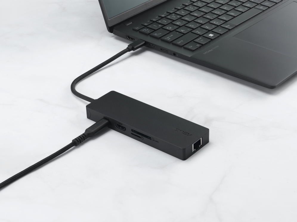 ASUS DC210 USB 3.2 Gen 1 (3.1 Gen 1) Type-C 5000 Mbit/s Negro - detalle