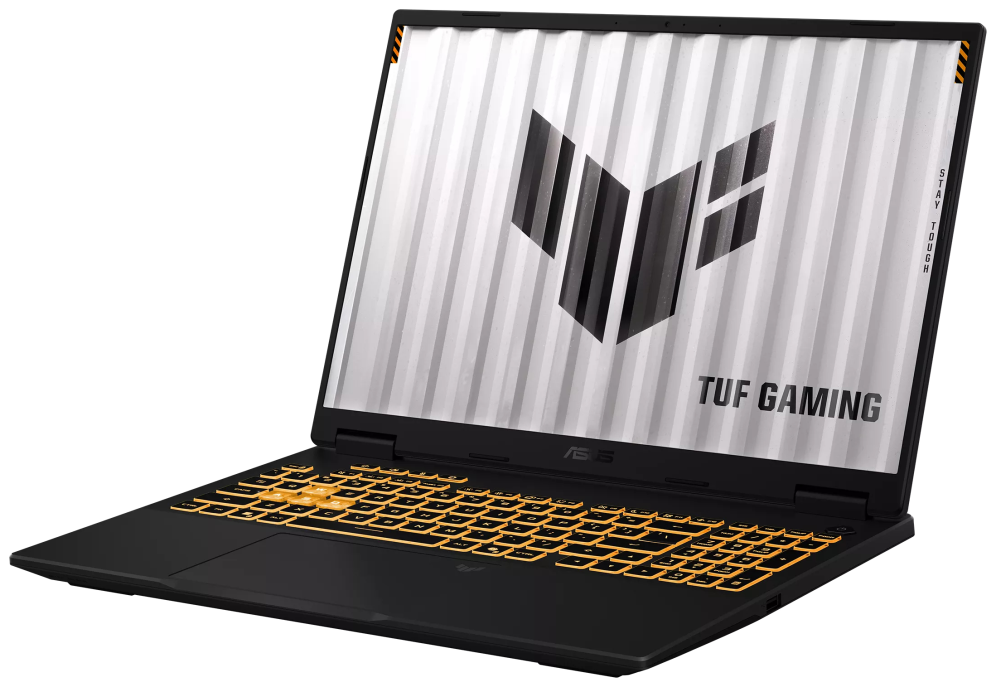 ASUS TUF Gaming TUF610UH-TU119 - Ordenador Portátil Gaming de 16" WUXGA 144Hz (AMD Ryzen 7 217. 16GB RAM. 512GB SSD. NVIDIA RTX 5050 8GB. Sin Sistema Operativo) Negro - Teclado QWERTY español - detalle