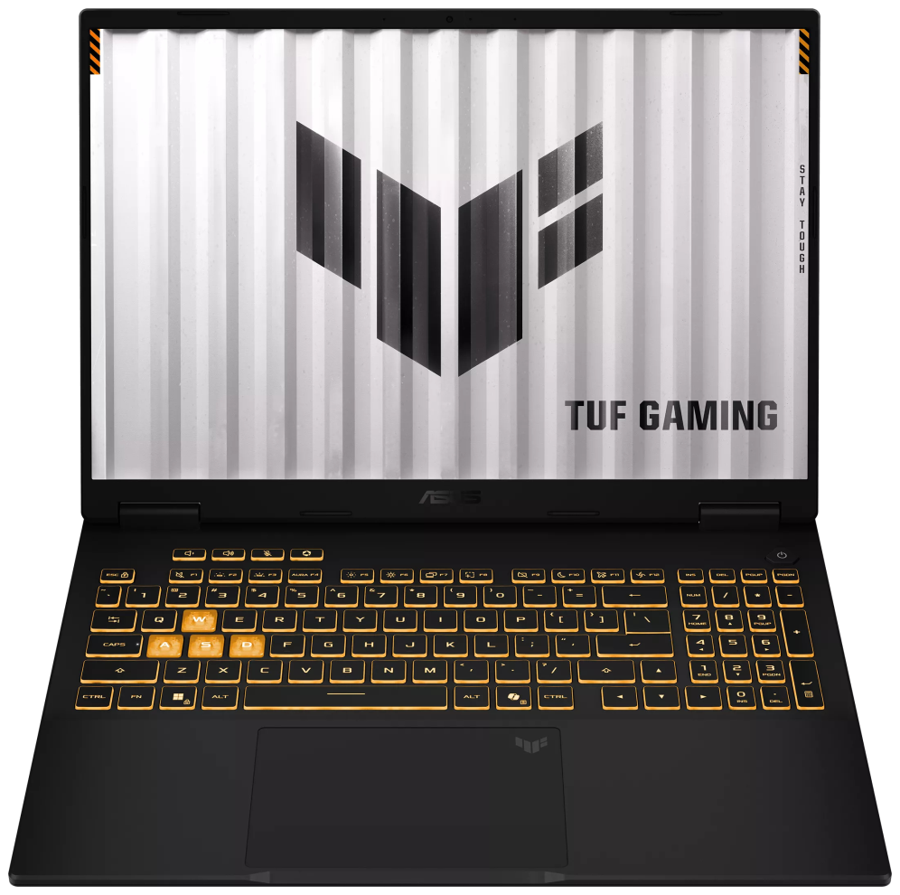 ASUS TUF Gaming TUF610UH-TU119 - Ordenador Portátil Gaming de 16" WUXGA 144Hz (AMD Ryzen 7 217. 16GB RAM. 512GB SSD. NVIDIA RTX 5050 8GB. Sin Sistema Operativo) Negro - Teclado QWERTY español - detalle