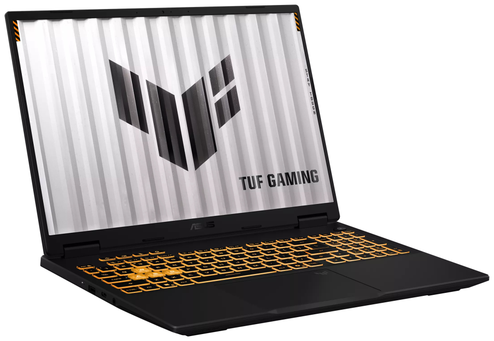 ASUS TUF Gaming TUF610UH-TU119 - Ordenador Portátil Gaming de 16" WUXGA 144Hz (AMD Ryzen 7 217. 16GB RAM. 512GB SSD. NVIDIA RTX 5050 8GB. Sin Sistema Operativo) Negro - Teclado QWERTY español - detalle
