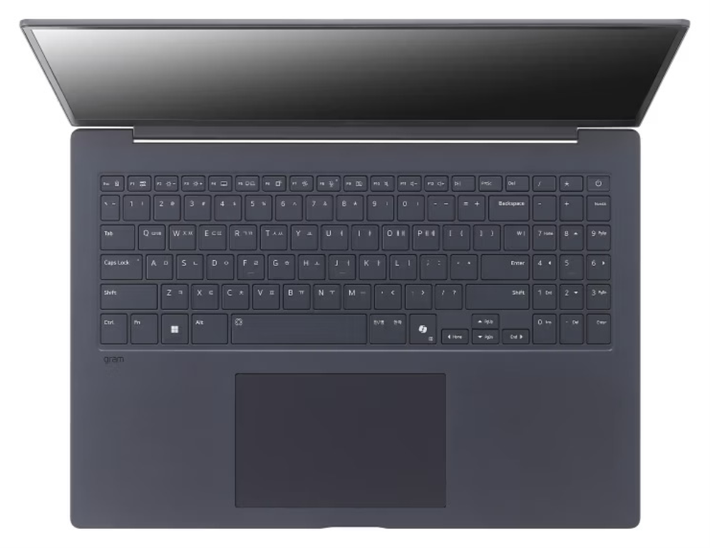 LG Gram Pro Copilot+ PC Intel Core Ultra 7 255H Portátil 40.6 cm (16") WQXGA+ 32 GB LPDDR5x-SDRAM 1 TB SSD Wi-Fi 7 (802.11be) FreeDOS Negro QWERTY Español - detalle