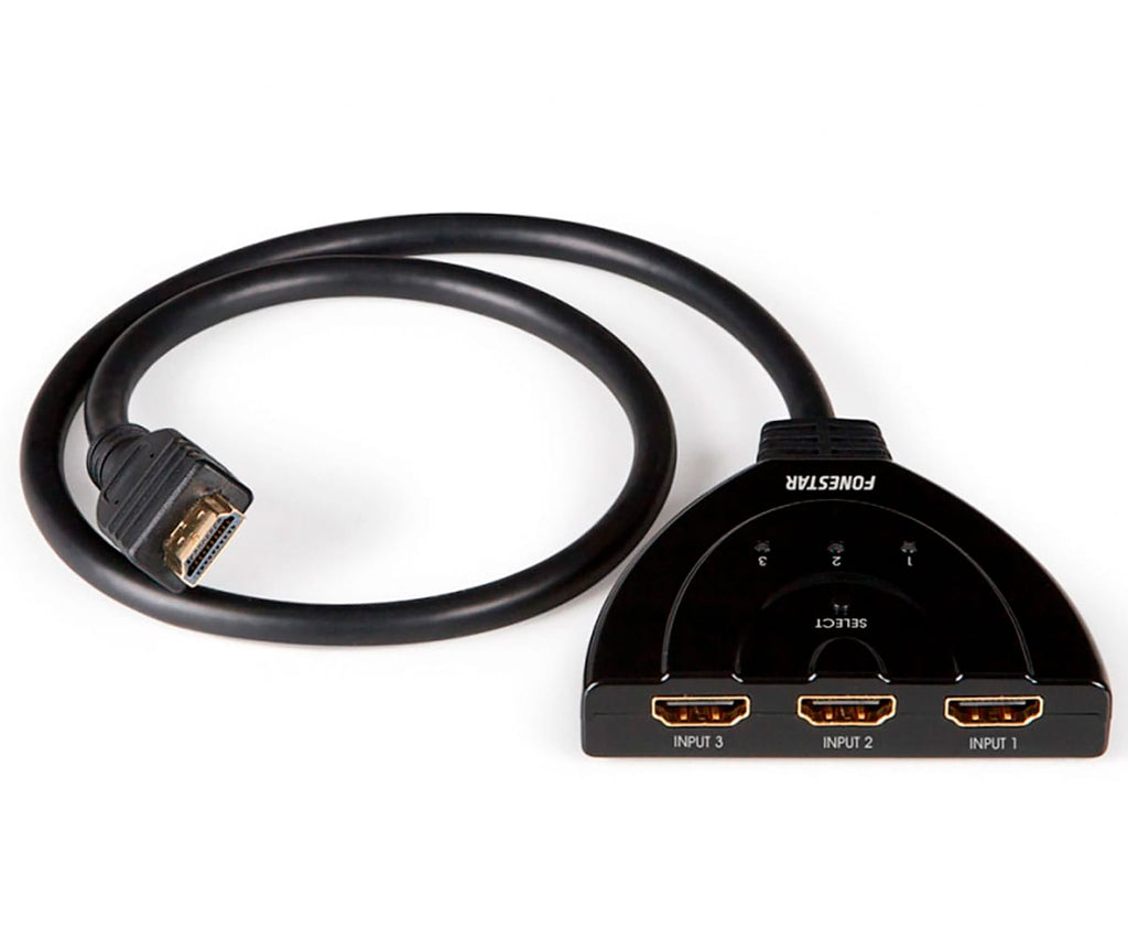 FONESTAR FO-373 / SELECTOR BIDIRECCIONAL HDMI 3 A 1 FULL HD