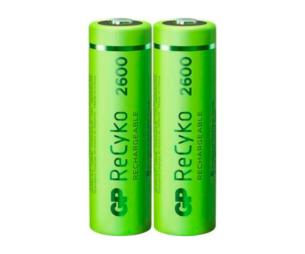 GP RECYKO 2XAA 2600MAH / PILAS RECARGABLES - detalle